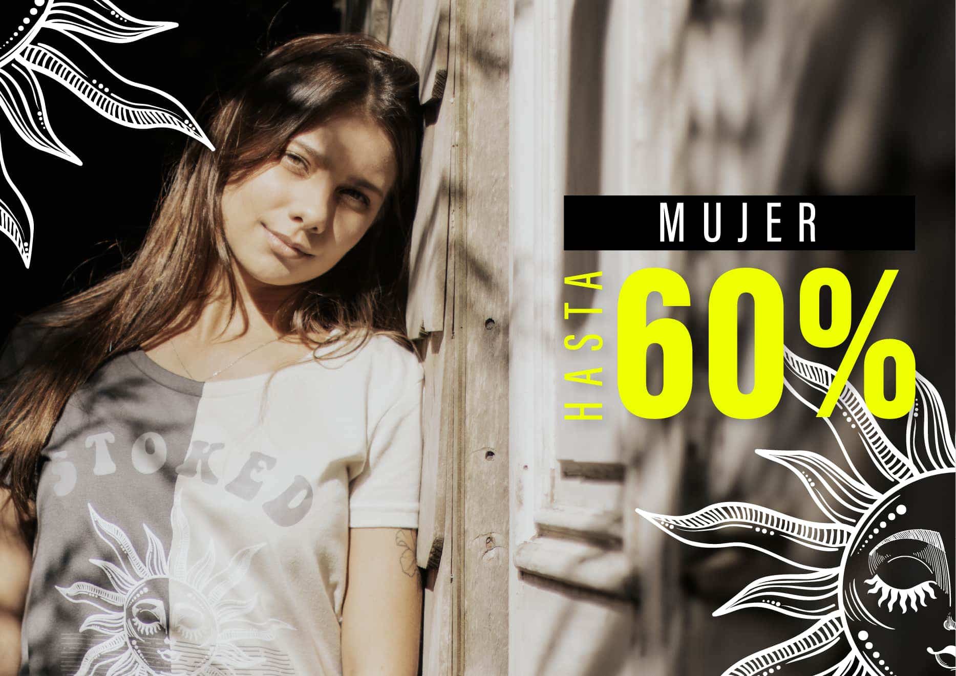 Vestuario Mujer Stoked | Hasta 60% de descuento en poleras, shorts, vestidos, polerones, cortaviento, chaquetas, etc
