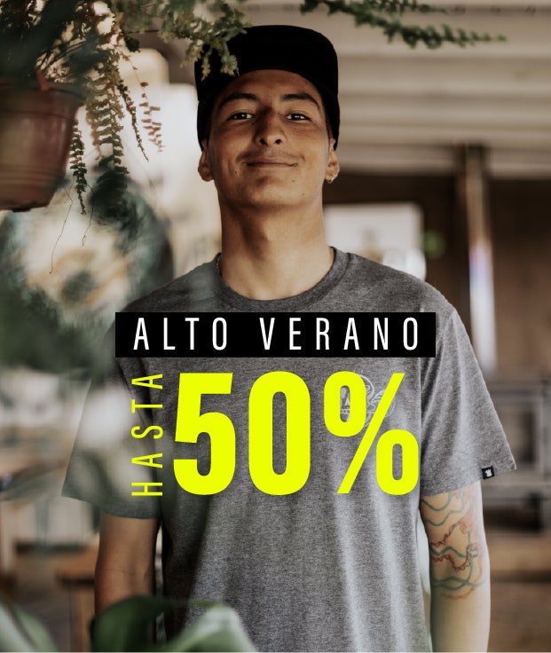 Hasta 50% de descuento en camisas, poleras, trajes de baño, vestidos, shorts, enteritos y jardineras de Hombre y Mujer en Stoked